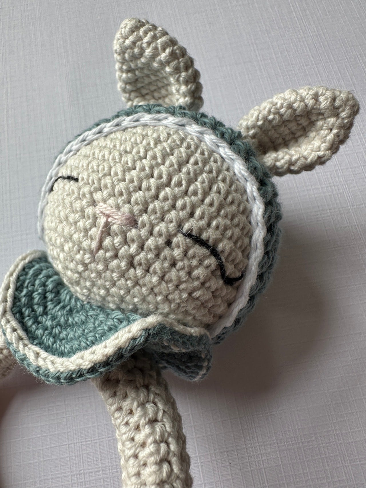 Bunny Rattle Teether