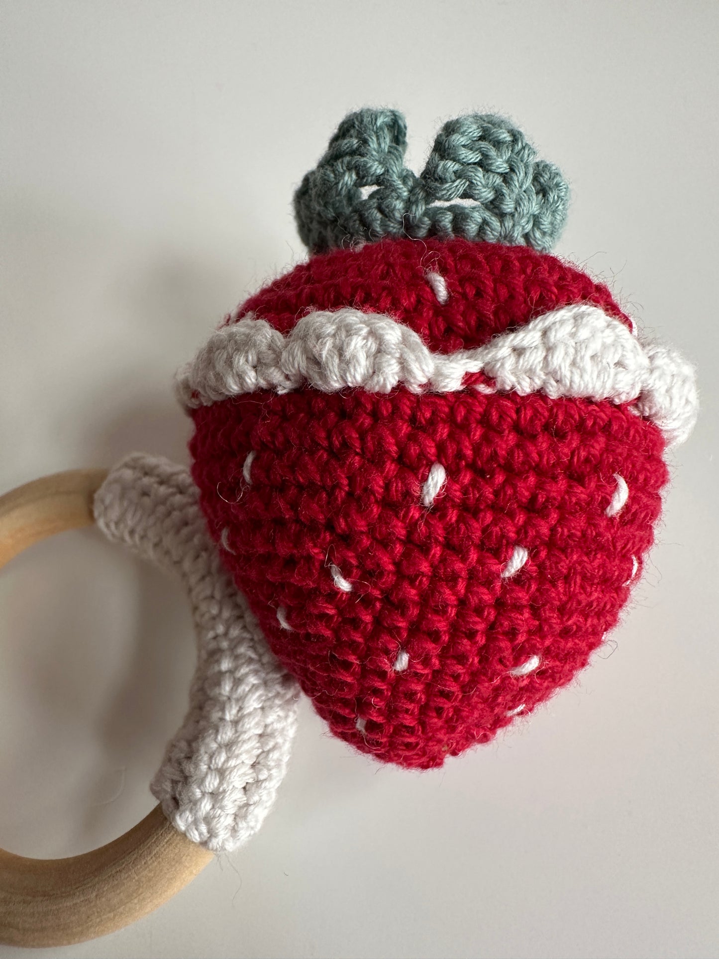 Strawberry & Cream Rattle