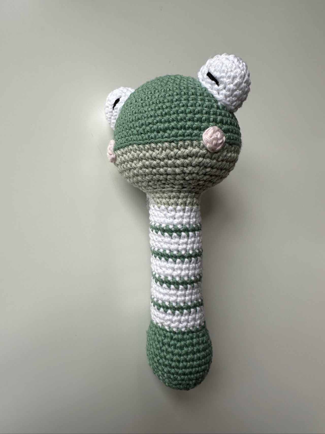 Frog Hand Rattle