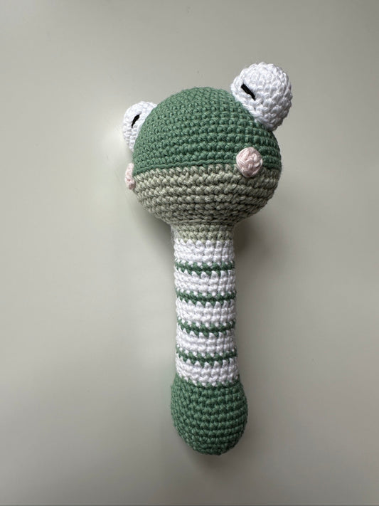 Frog Hand Rattle