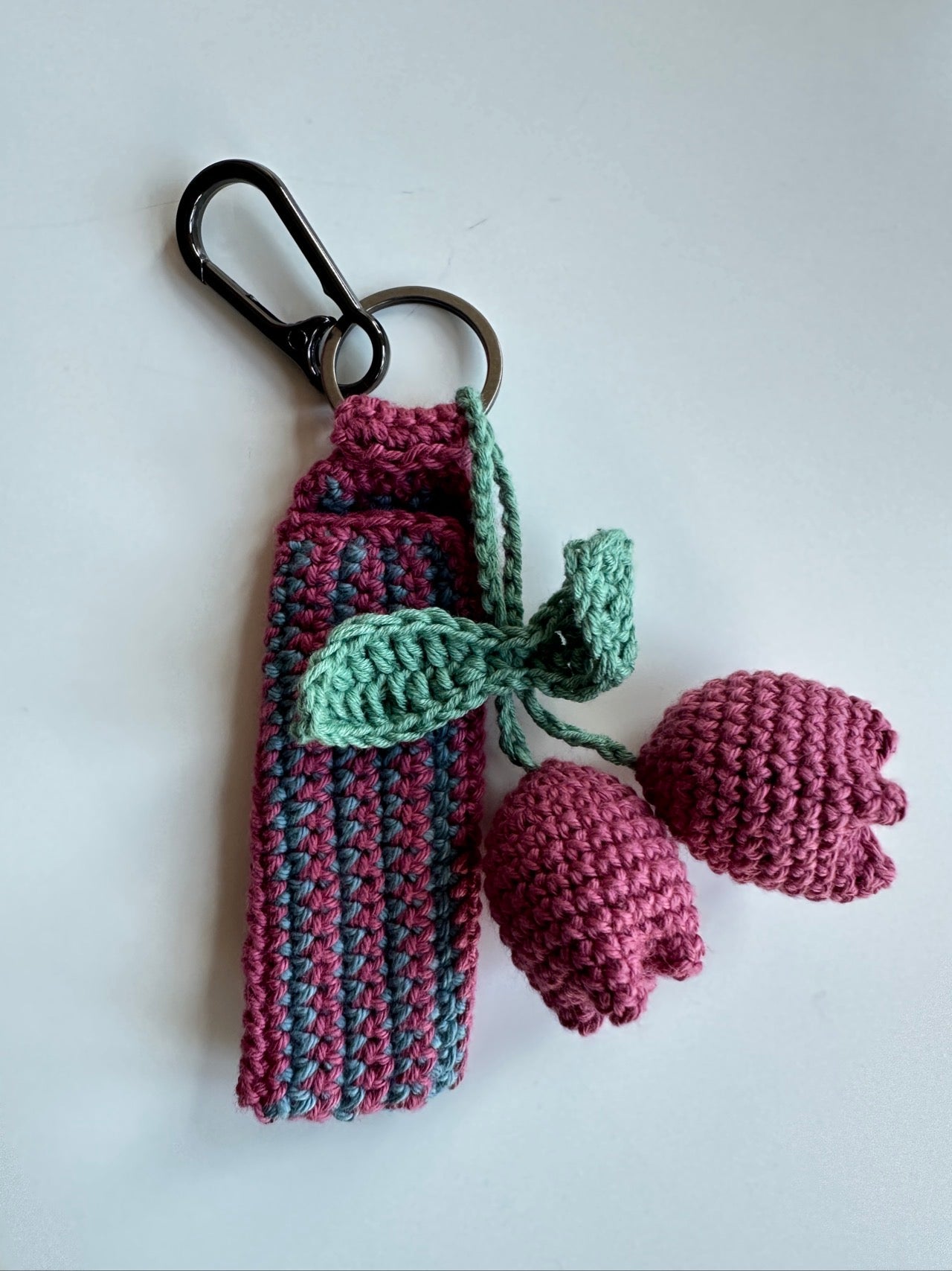 Bag Charm with Lip Balm Pouch