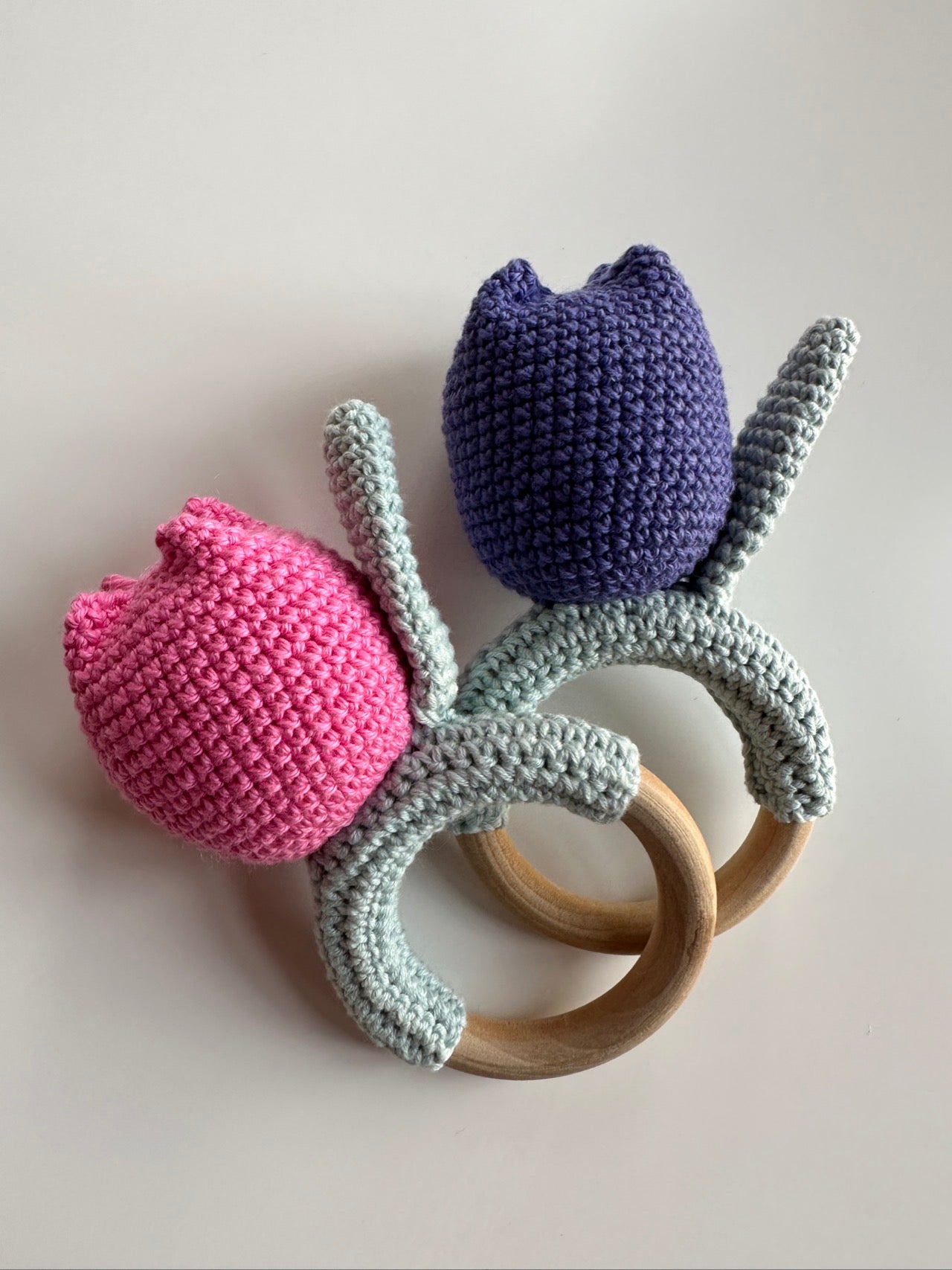 Tulip Teether Rattle