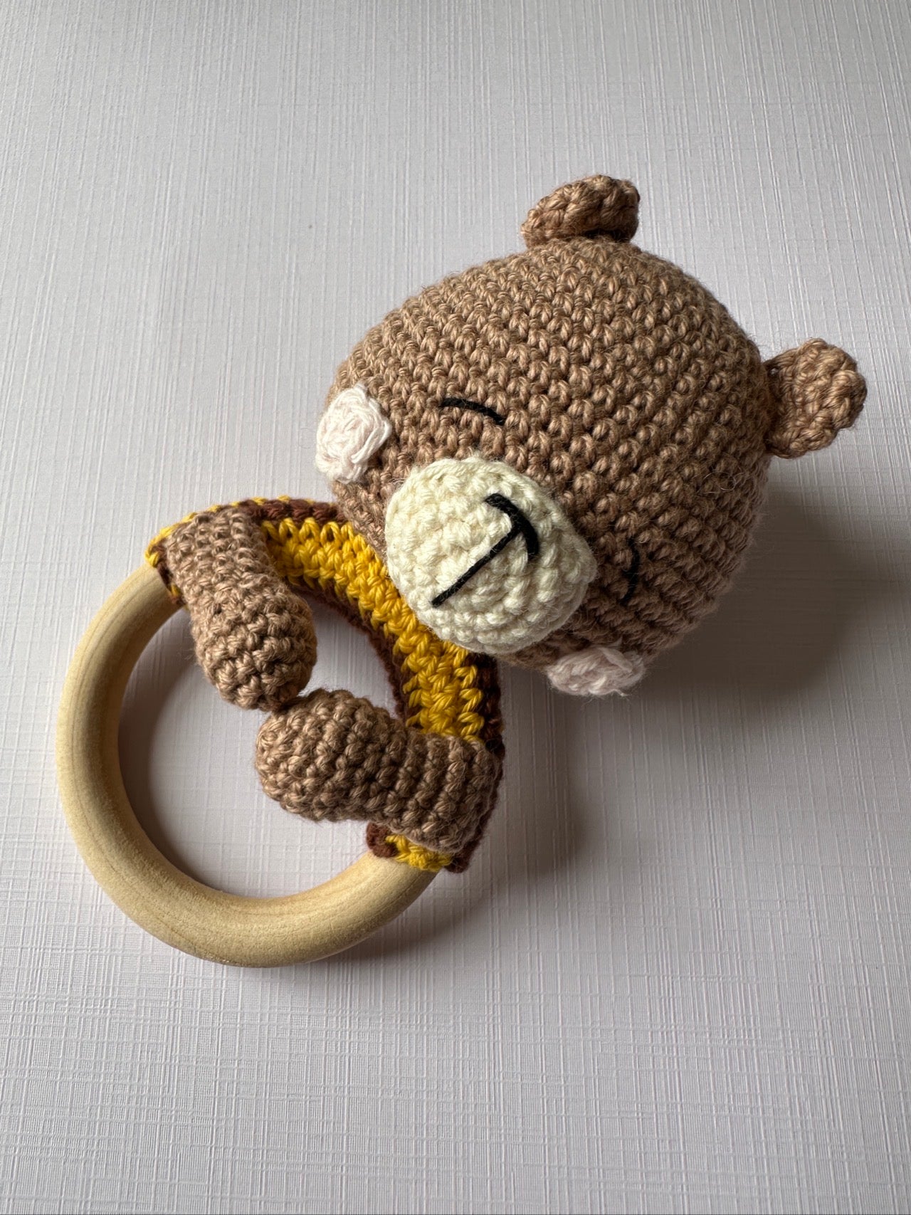 Bear Rattle Teether