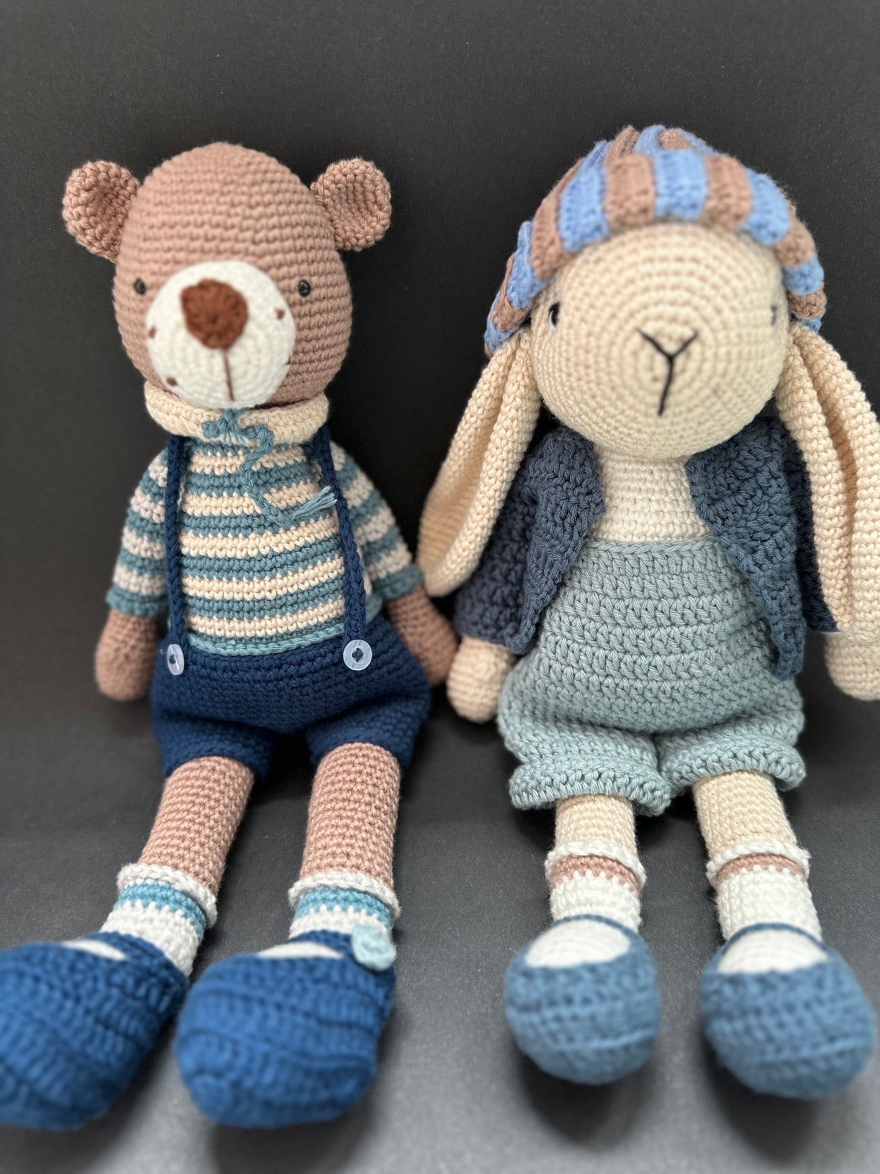 Custom made crocheted toy