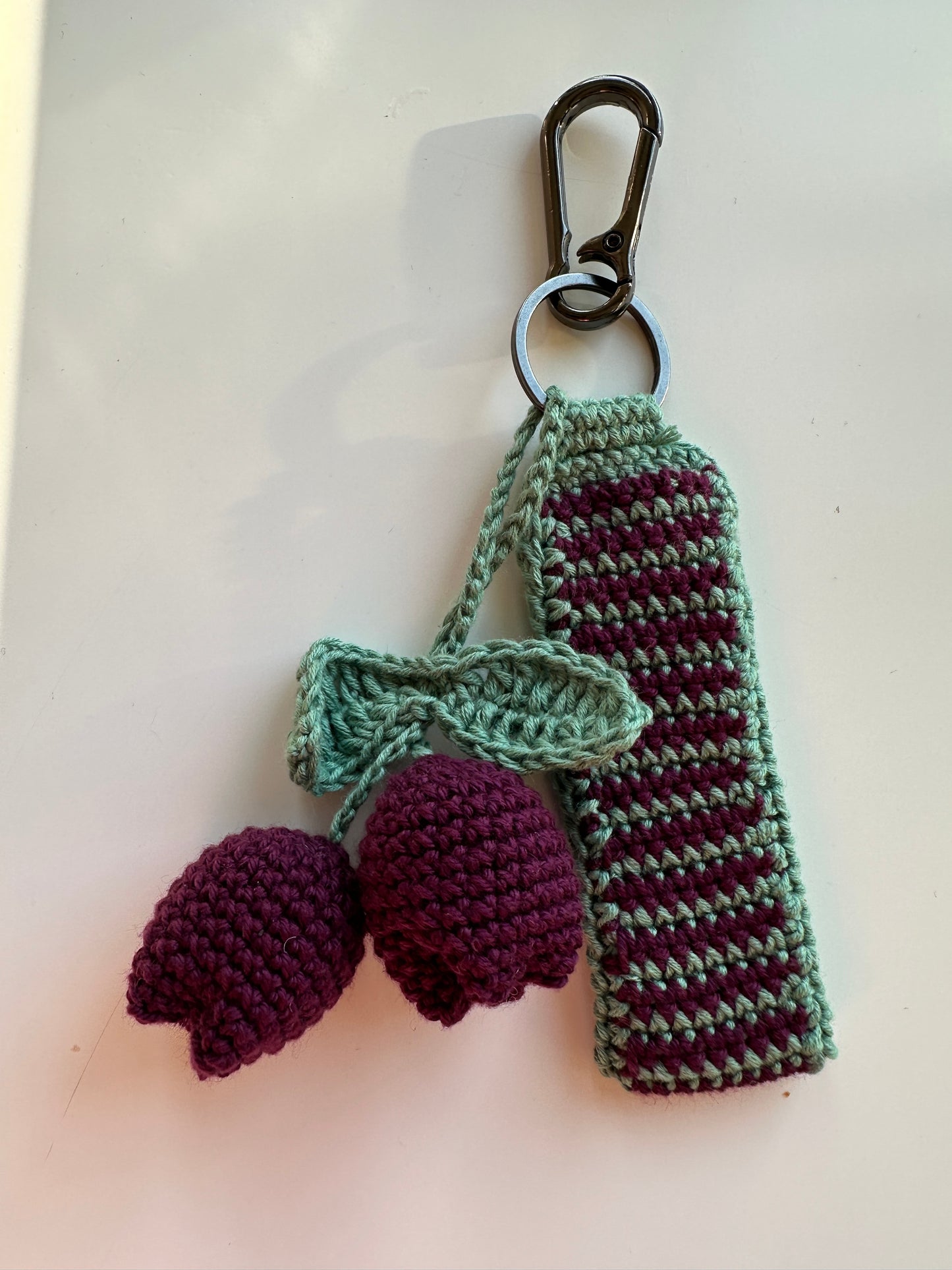 Bag Charm with Lip Balm Pouch
