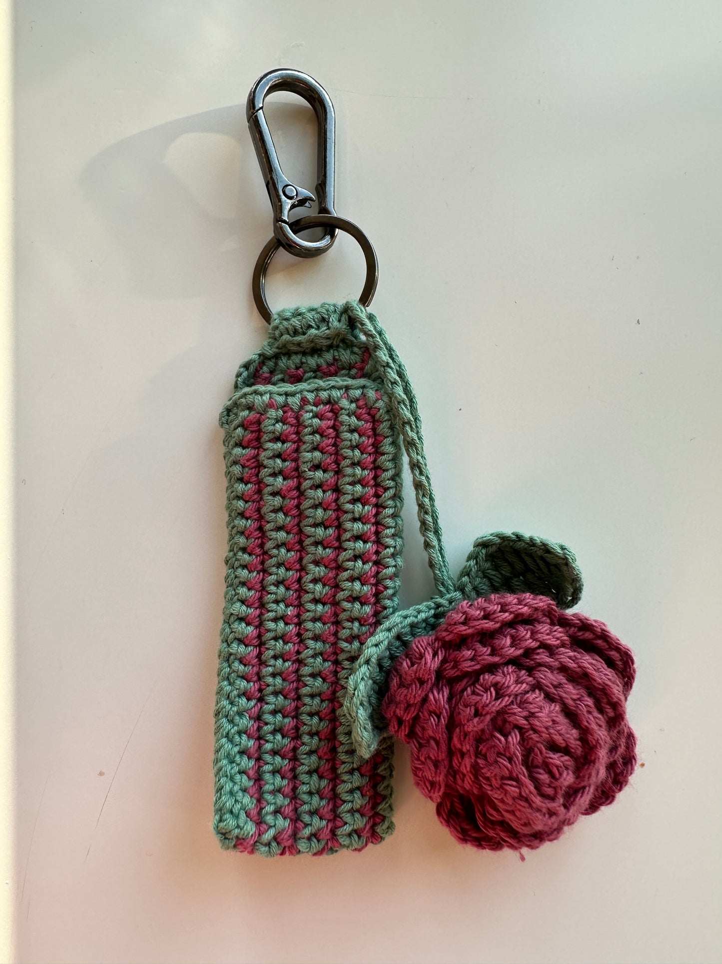 Bag Charm with Lip Balm Pouch