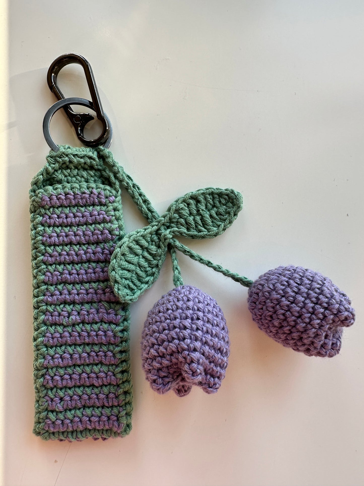 Bag Charm with Lip Balm Pouch