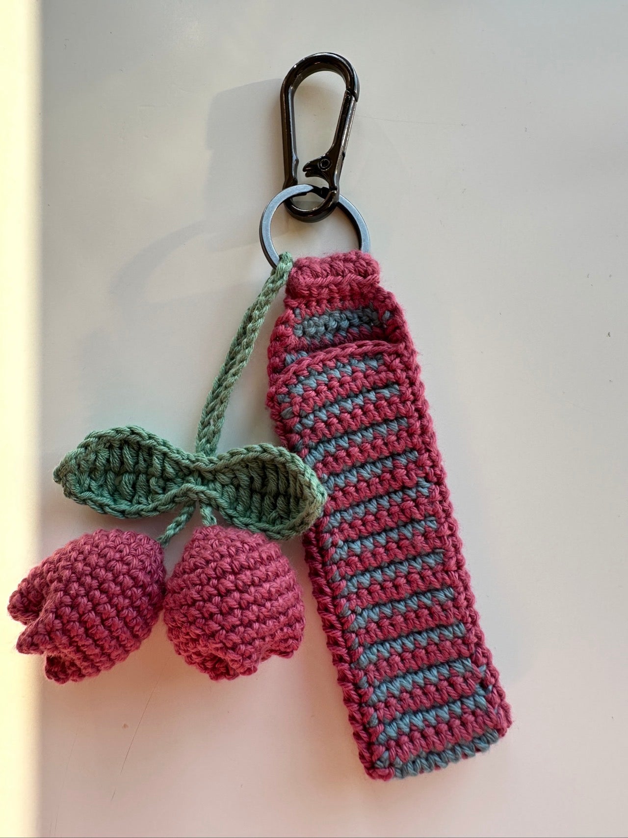 Bag Charm with Lip Balm Pouch
